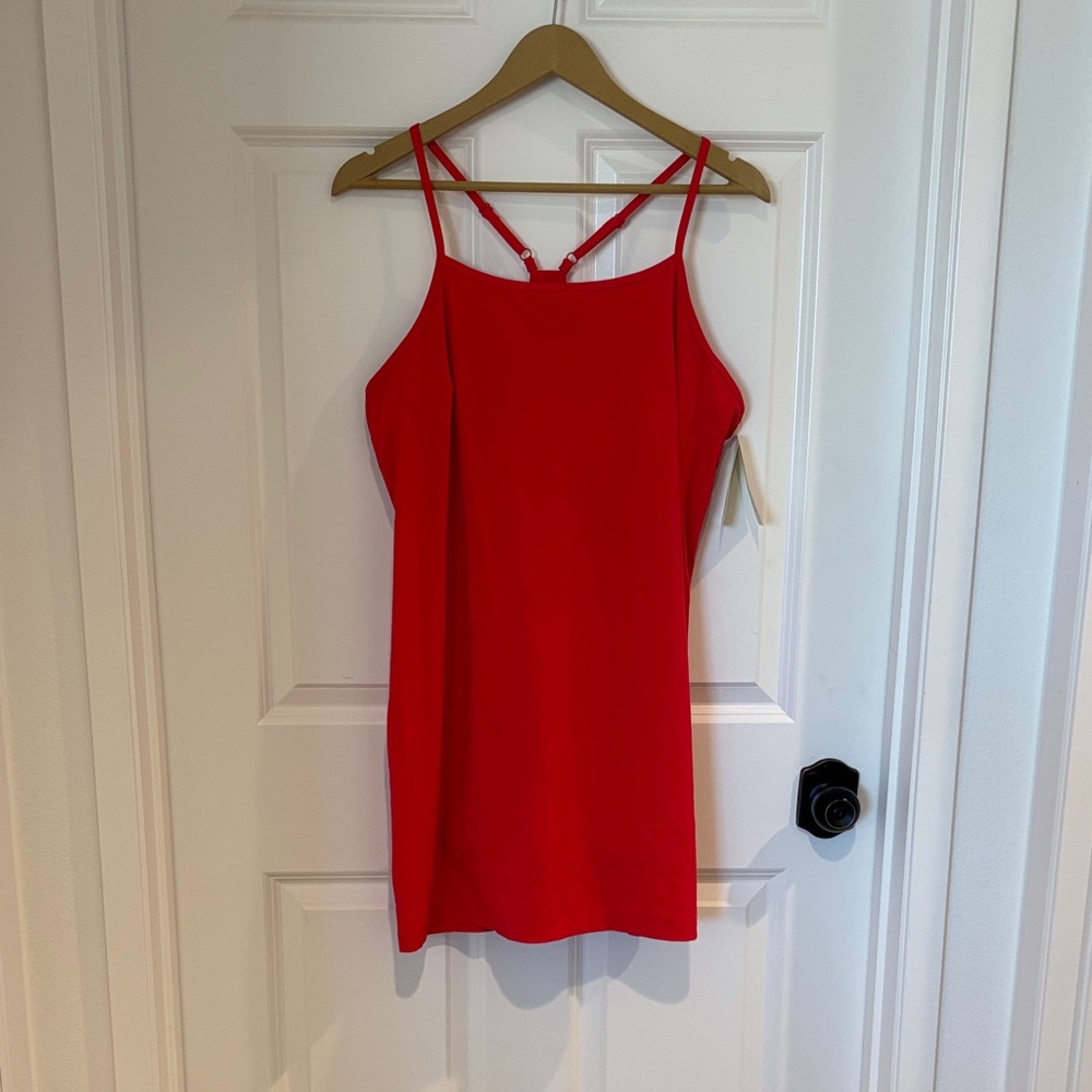 All in Motion Red active dress